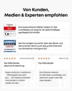 eufy E15 Mähroboter ohne Begrenzungskabel, Garten bis 800m², Keine Signalausfälle, Kein RTK, TrueVision Technologie, Smart-Navigation, Präzisionsrandschnitt, Hindernisvermeidung, App-Steuerung