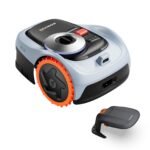 Navimow i205 AWD Mähroboter ohne Begrenzungskabel, Allradantrieb für Steigungen bis zu 45%, EFLS NRTK + Vision, Automatisches Kartieren, inkl. 2,55 Ah Akku, Empf. 500 m², Keine RTK-Antenne