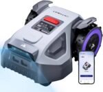 ANTHBOT M5 Mähroboter ohne Begrenzungskabel mit präziser RTK-Navigation und Dual-Vision, KI-Hindernisvermeidung, App-Steuerung, für Gärten bis 500 m², kompakter Rasenmäher Roboter mit 45% Steigung