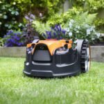 Lawnmaster OcuMow®16 Mähroboter kabellos für geeignet für bis zu 150 ㎡ Selbstfahrender Rasenmäher Roboter Hindernisvermeidung Geraeuscharm mähroboter ohne begrenzungskabel