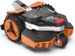 WORX Landroid Vision M600 WR206E.1 - Mähroboter ohne Begrenzungskabel für Gärten bis 600m², AI Rasenmäher Roboter (WLAN & Bluetooth, aktive Hindernisvermeidung mit KI-Technologie, Igelschutz)
