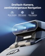 MAMMOTION YUKA mini 2 500 Mähroboter ohne Begrenzungskabel, Empf. 500 m², Kein RTK, Kein Signalabbruch, KI TrueVision-Navigation, Auto-Mehrzonen-Kartierung, DropMow, RWD für 45% Steigung, 4.5Ah-Akku