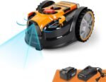 Lawnmaster OcuMow®16 Mähroboter kabellos für geeignet für bis zu 150 ㎡ Selbstfahrender Rasenmäher Roboter Hindernisvermeidung Geraeuscharm mähroboter ohne begrenzungskabel