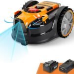 Lawnmaster OcuMow®16 Mähroboter kabellos für geeignet für bis zu 150 ㎡ Selbstfahrender Rasenmäher Roboter Hindernisvermeidung Geraeuscharm mähroboter ohne begrenzungskabel