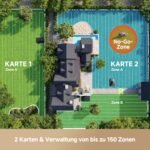 MOVA LiDAX Ultra 800 Mähroboter ohne Begrenzungskabel, Empf. 800 m², ohne RTK & automatische Kartenerstellung per 3D-LiDAR mit 360° & AI Vision, 5 cm Kantenschnitt, effiziente Wegeplanung in U-Form